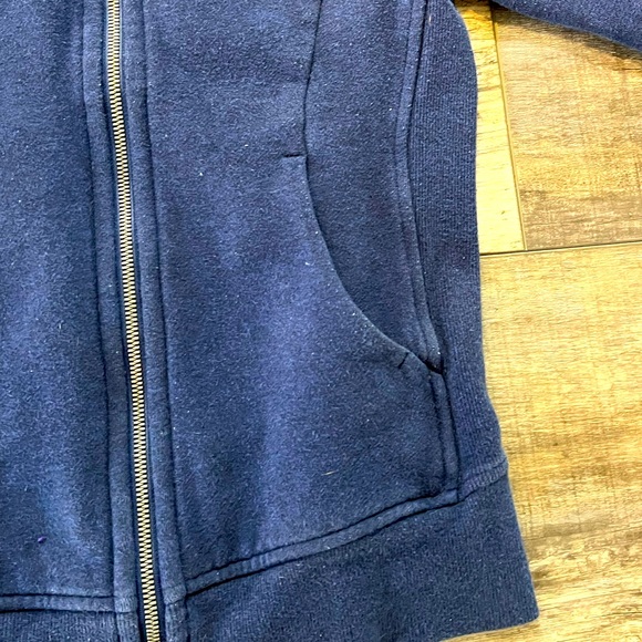 Lululemon Scuba Full-Zip Hoodie, Navy, Size 4 - Picture 5 of 11